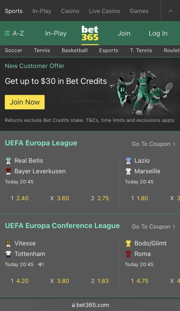 Bet365 App